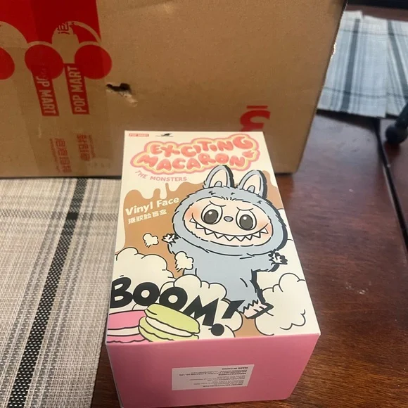 NIB POP MART LABUBU Exciting Macaron Sea Salt Coconut - Picture 3 of 11